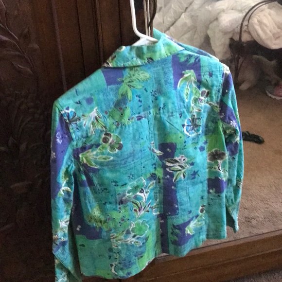 Jacket turquoise blue - Picture 3 of 3